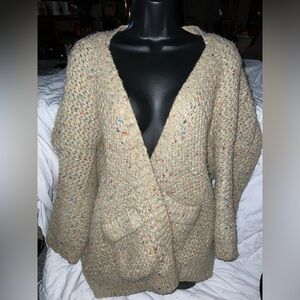 Katsumi Wool Blend Heavy Knit Cardigan
